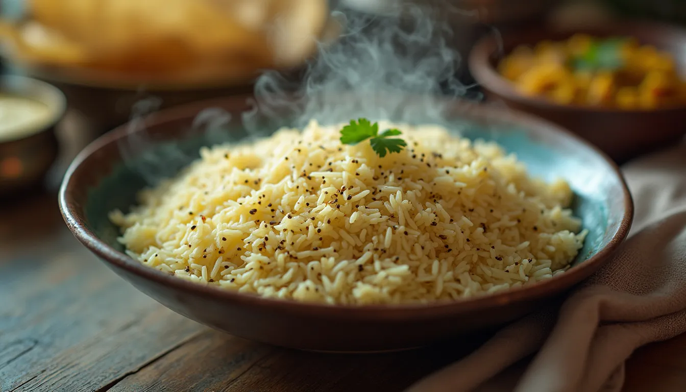 Digestive Jeera Rice without Ajwain