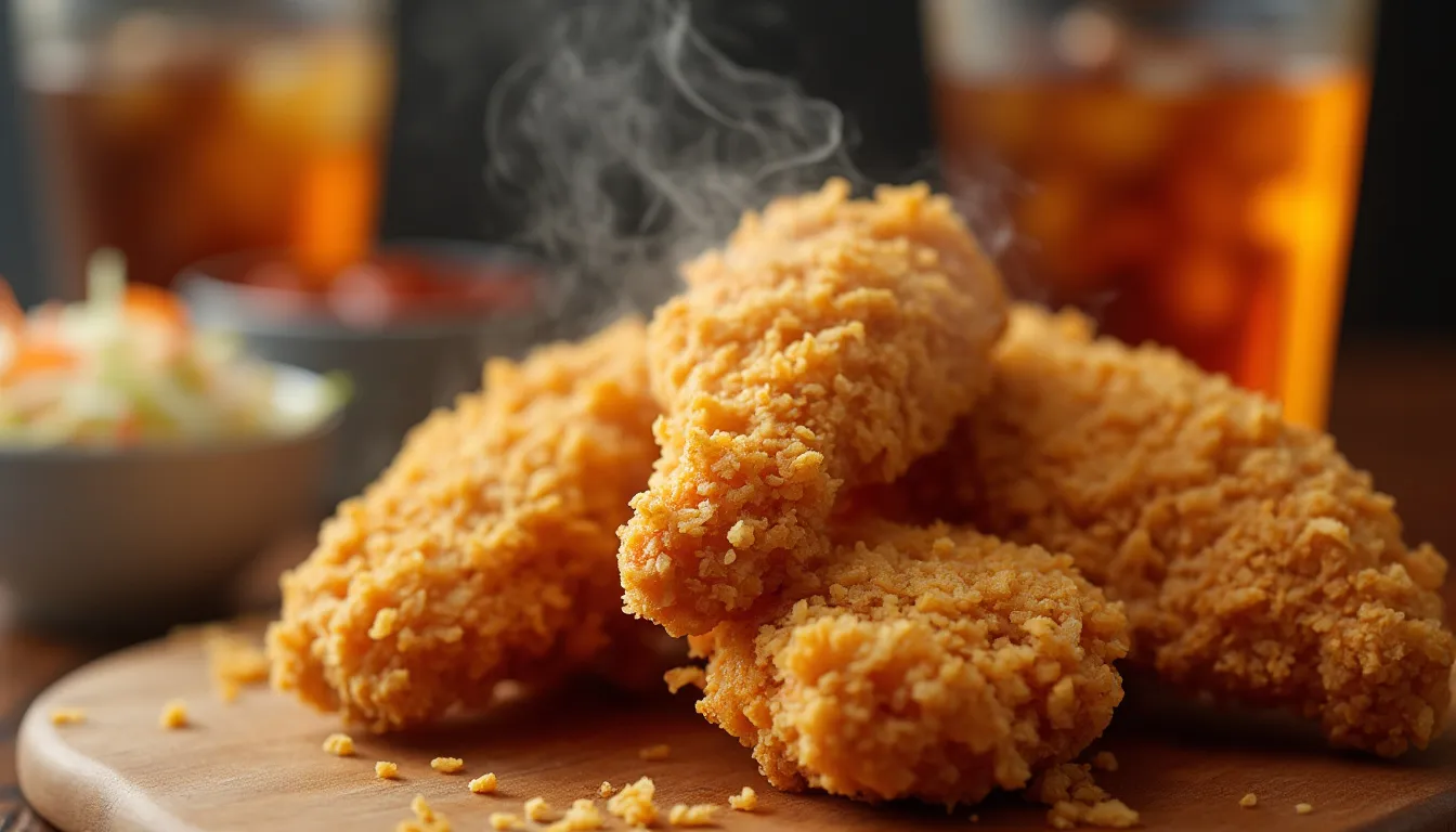 Fried Chicken Without Flour