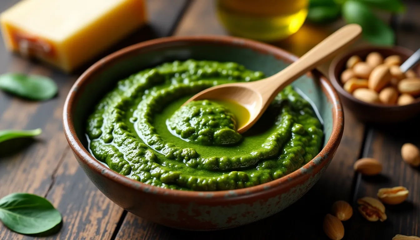 Italian Pesto without Fresh Basil